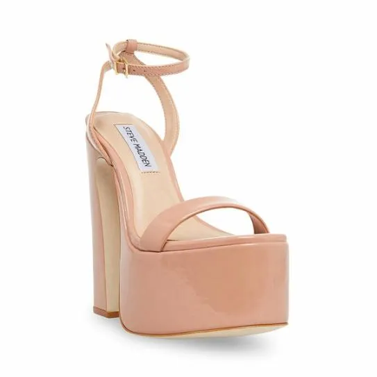 Women DARLA BLUSH PATENT Blush Patent Steve Madden Heels Women DARLA BLUSH PATENT Blush Patent Steve Madden Heels