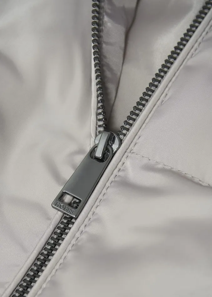 Women Darla Puffer Buff Grey Hobbs Coats and Jackets