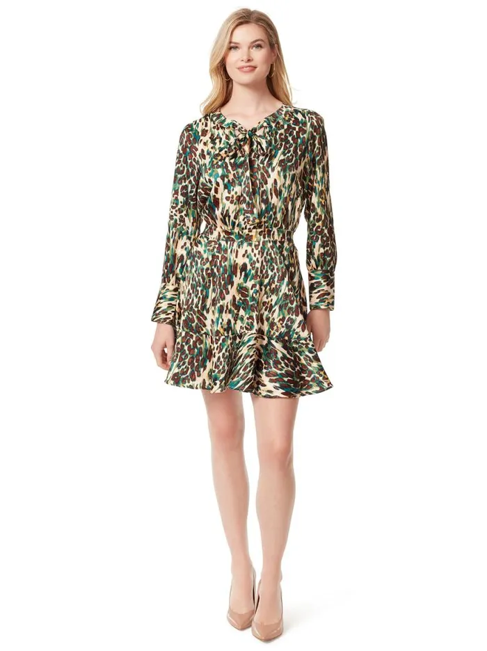 Women Davina Dress In Cheetah Ferns Jessica Simpson Dresses