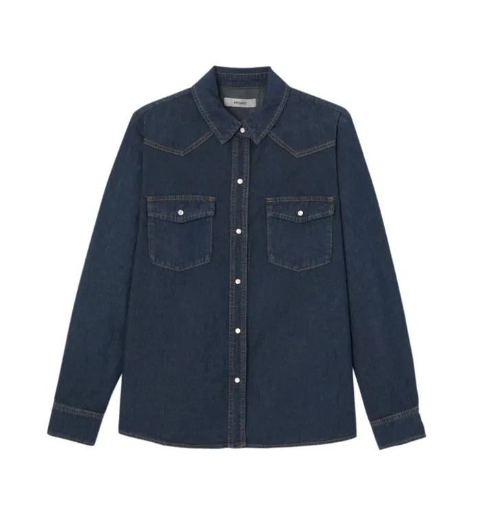 Women Denim Jacket 8211 Rinse Denim Promod Shirts And Tunics Women Denim Jacket 8211 Rinse Denim Promod Shirts And Tunics