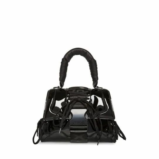 Women DIEGO BAG BLACK PATENT Black Patent Steve Madden Crossbody Bags