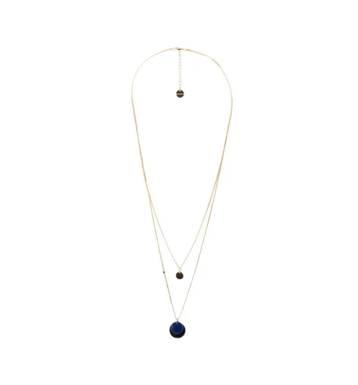 Women DoubleStrand Necklace 8211 Gold Promod Jewellery