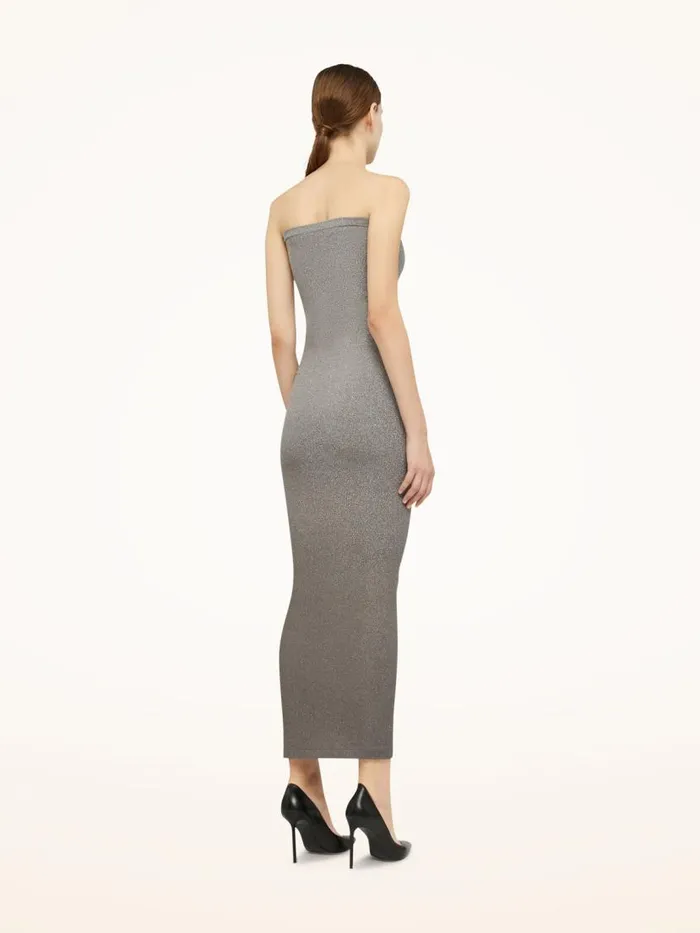 Women Dresses and Skirts Wolford Fading Shine Dress Titanium Shine
