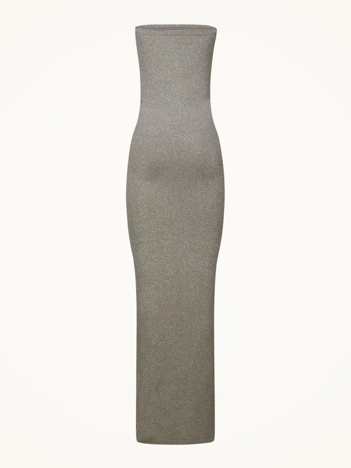 Women Dresses and Skirts Wolford Fading Shine Dress Titanium Shine
