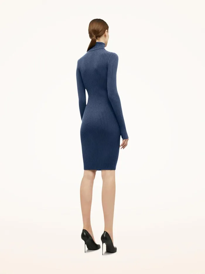 Women Dresses and Skirts Wolford Merino Rib Dress Dust Blue