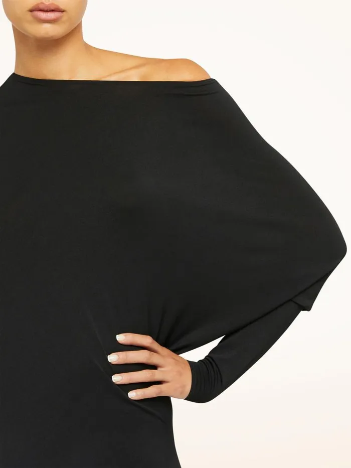 Women Dresses and Skirts Wolford Viscose Knit Dress Black