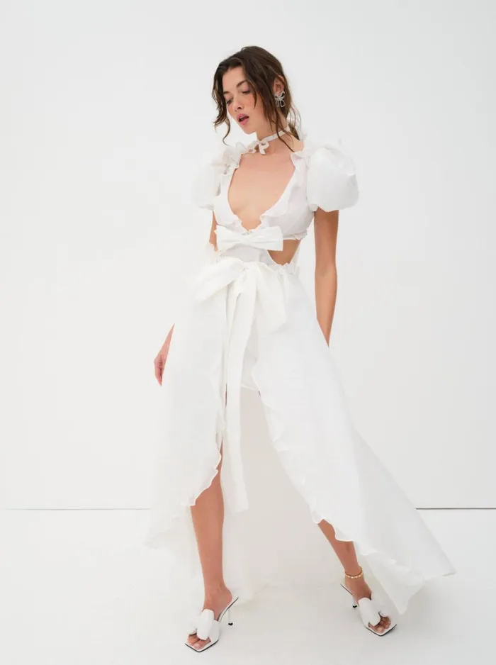 Women Dresses For Love and Lemons Leia Bridal Gown White