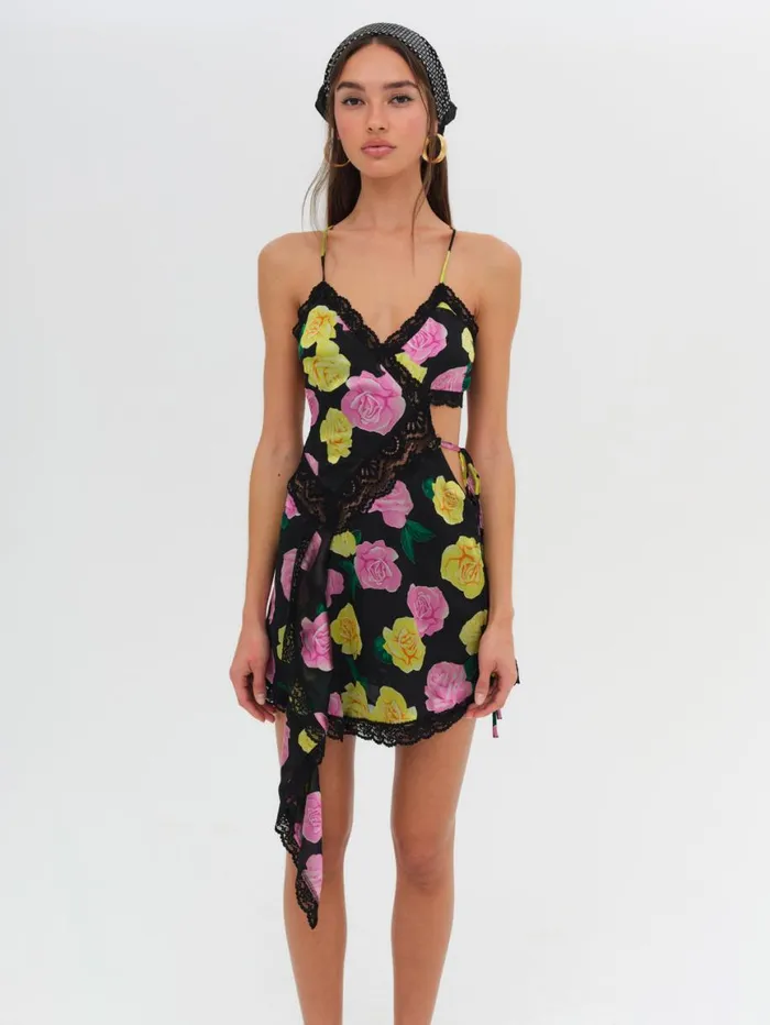 Women Dresses For Love and Lemons Madison Mini Dress Black