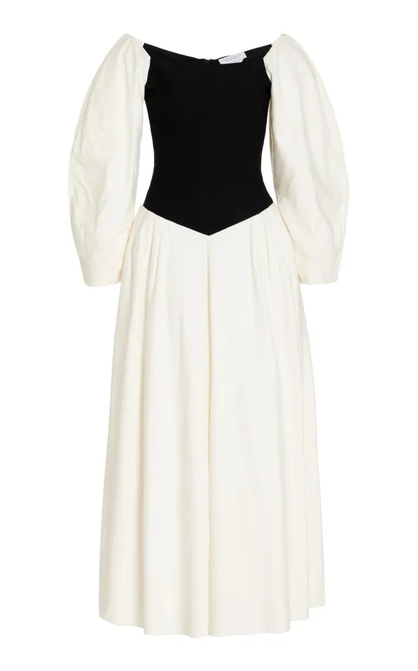 Women Dresses Gabriela Hearst Lani Dress In Ivory Washed Silk