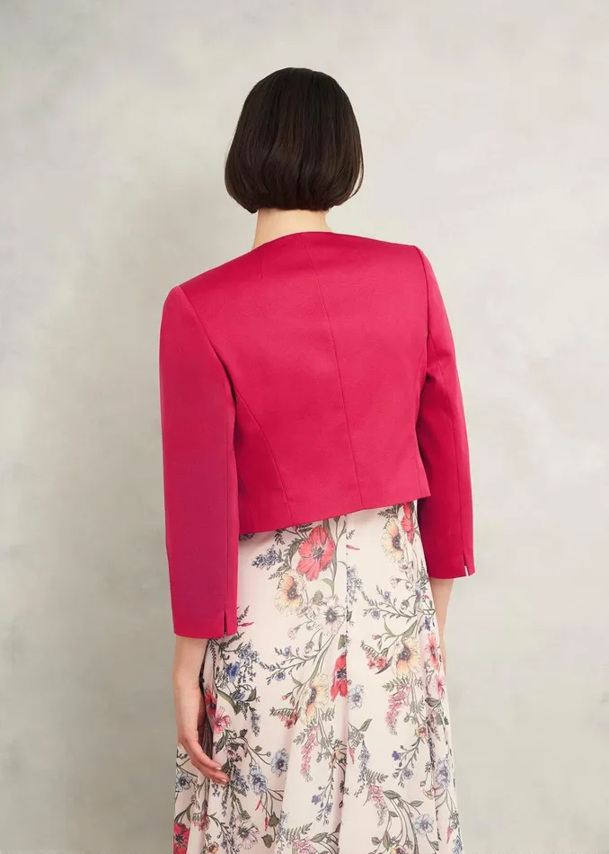Women Elize Jacket Zinnia Pink Hobbs Coats and Jackets