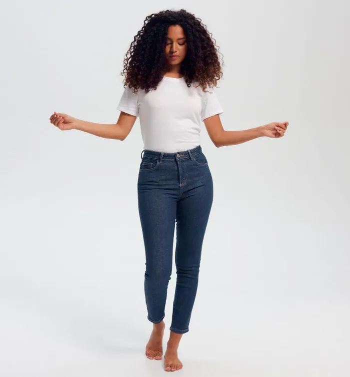 Women Emile HighWaist Jeans 8211 Rinse Denim Promod Jeans