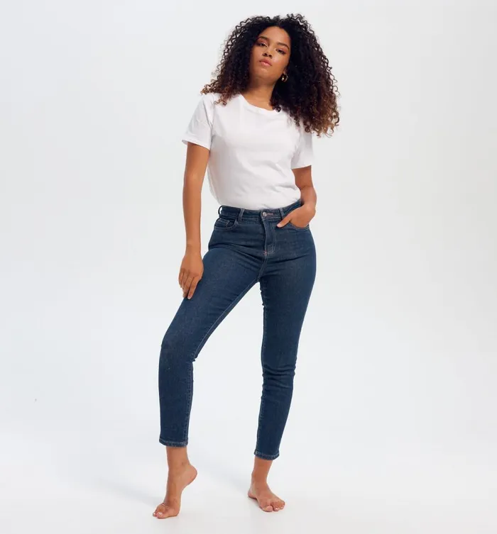 Women Emile HighWaist Jeans 8211 Rinse Denim Promod Jeans Women Emile HighWaist Jeans 8211 Rinse Denim Promod Jeans