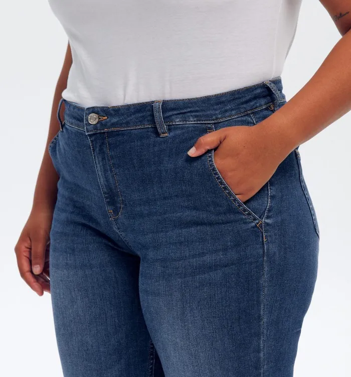 Women Eugene Flared Jeans 8211 Medium Denim Promod Jeans Women Eugene Flared Jeans 8211 Medium Denim Promod Jeans