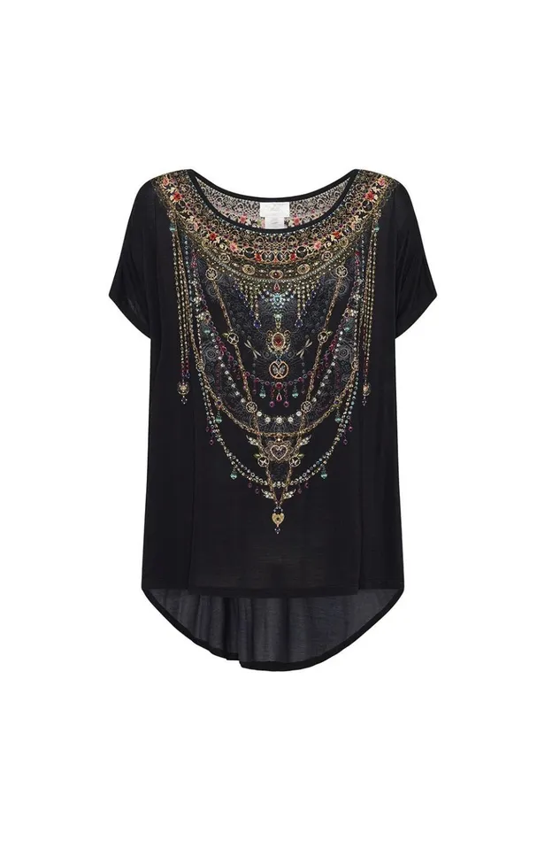 Women Extended Sizes Camilla Loose Fit Tee Hampton Hive