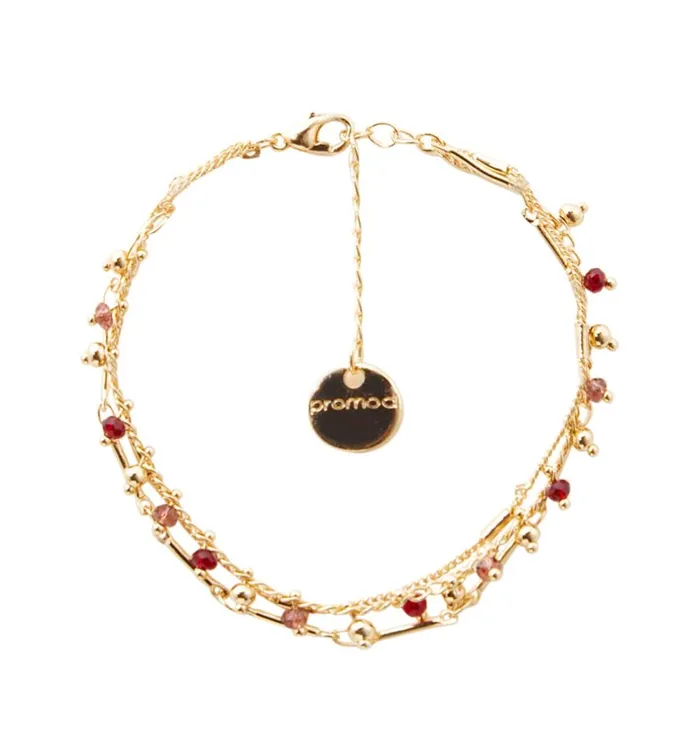 Women Fancy Bracelet 8211 Gold Promod Jewellery