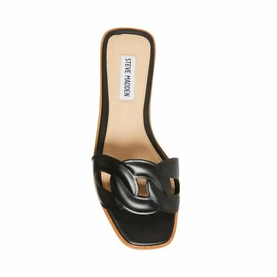Women HELENE BLACK Black Steve Madden Sandals Women HELENE BLACK Black Steve Madden Sandals