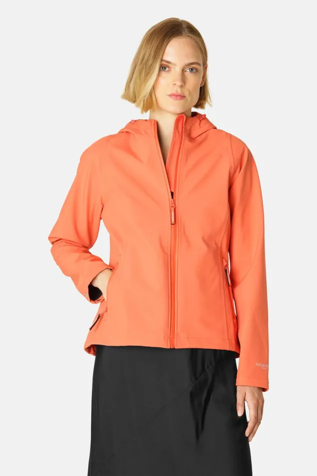 Women Ilse Jacobsen Raincoats Rain Jacket 8211 Hot Orange Women Ilse Jacobsen Raincoats Rain Jacket 8211 Hot Orange