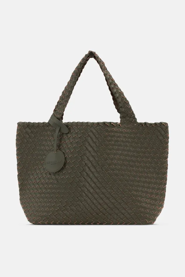 Women Ilse Jacobsen Tote Bags Tote Bag 8211 Army Olive Leaf