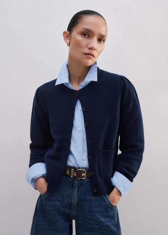 Women Impossibly Soft Relaxed Forever Stripe Shirt Bluewhite MEEM