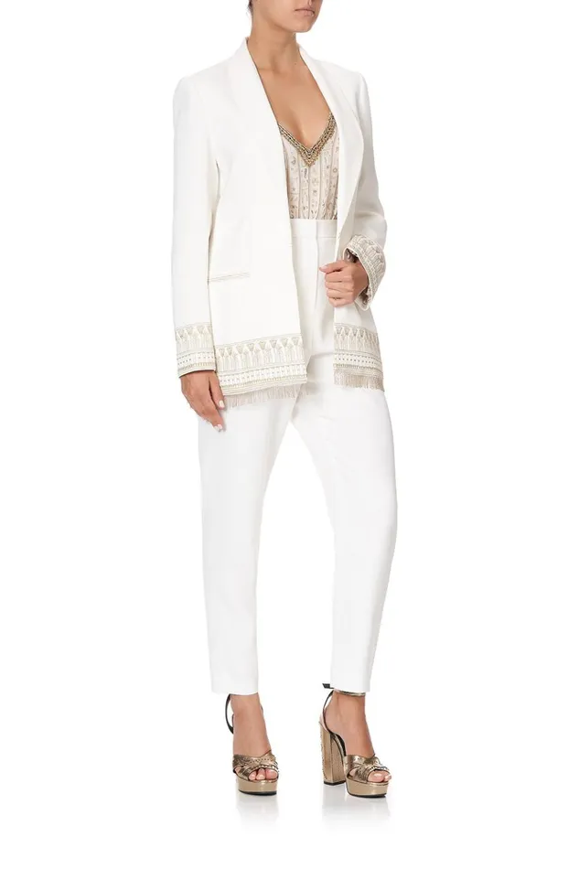 Women Jackets Camilla Tailored Mid Length Jacket The Queens Chamber