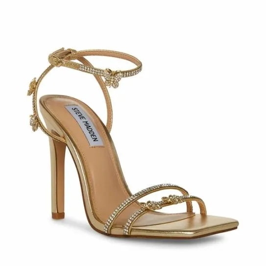 Women JADE GOLD Gold Steve Madden Heels Women JADE GOLD Gold Steve Madden Heels