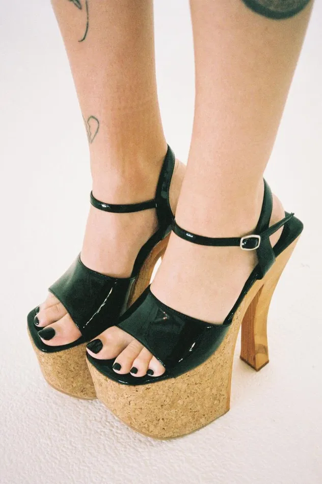 Women Jeffrey Campbell WoodiesCork AvianaCrk