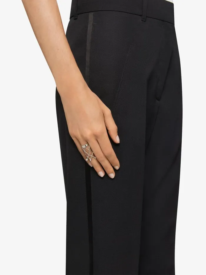 Women Jewelry Givenchy Pearling Ring In Metal With Pearls And Crystals Whitesilvery Women Jewelry Givenchy Pearling Ring In Metal With Pearls And Crystals Whitesilvery