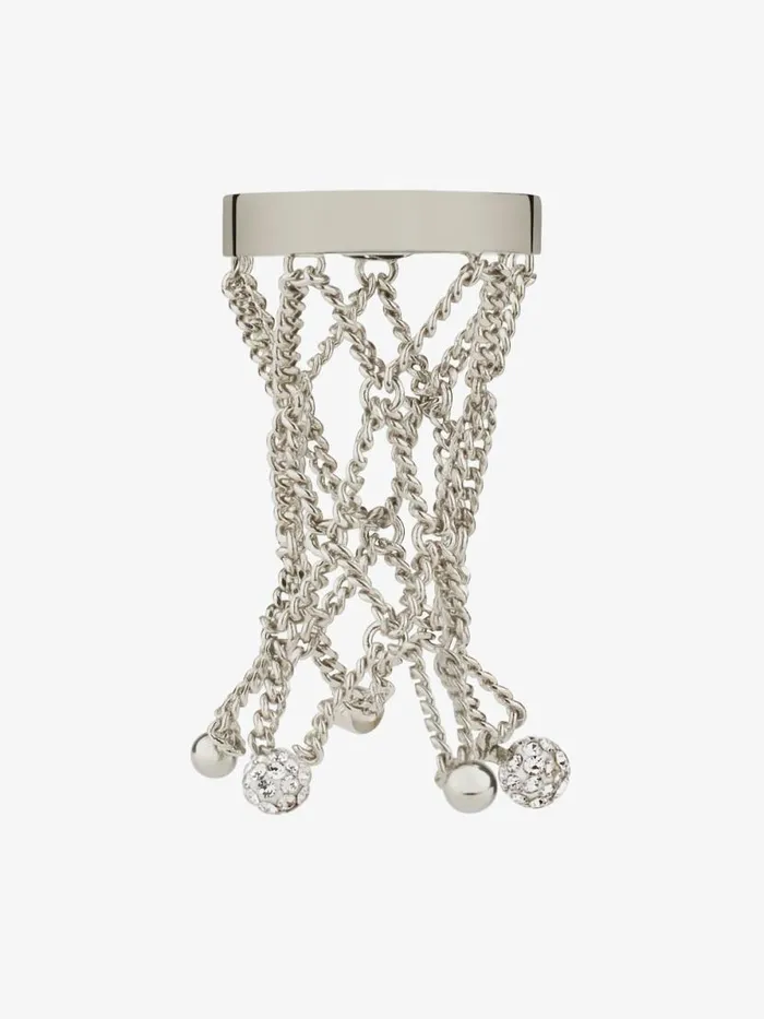 Women Jewelry Givenchy Pearling Ring In Metal With Pearls And Crystals Whitesilvery Women Jewelry Givenchy Pearling Ring In Metal With Pearls And Crystals Whitesilvery