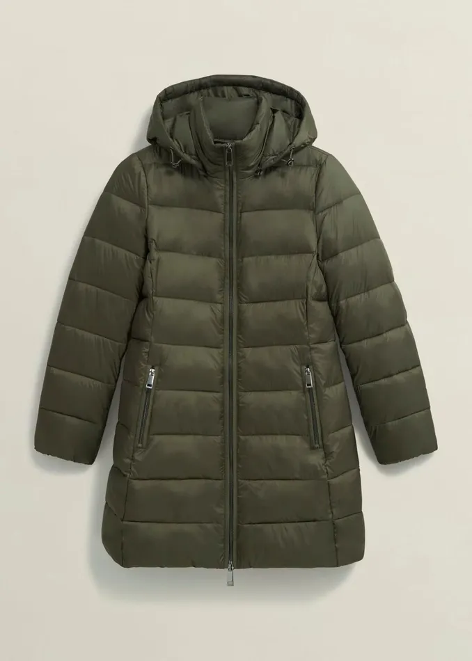 Women Joelle Puffer Dark Olive Hobbs Coats and Jackets