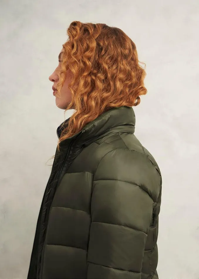 Women Joelle Puffer Dark Olive Hobbs Coats and Jackets