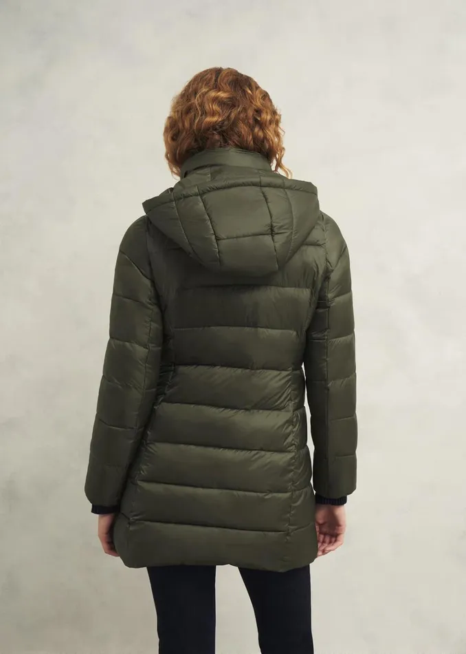 Women Joelle Puffer Dark Olive Hobbs Coats and Jackets