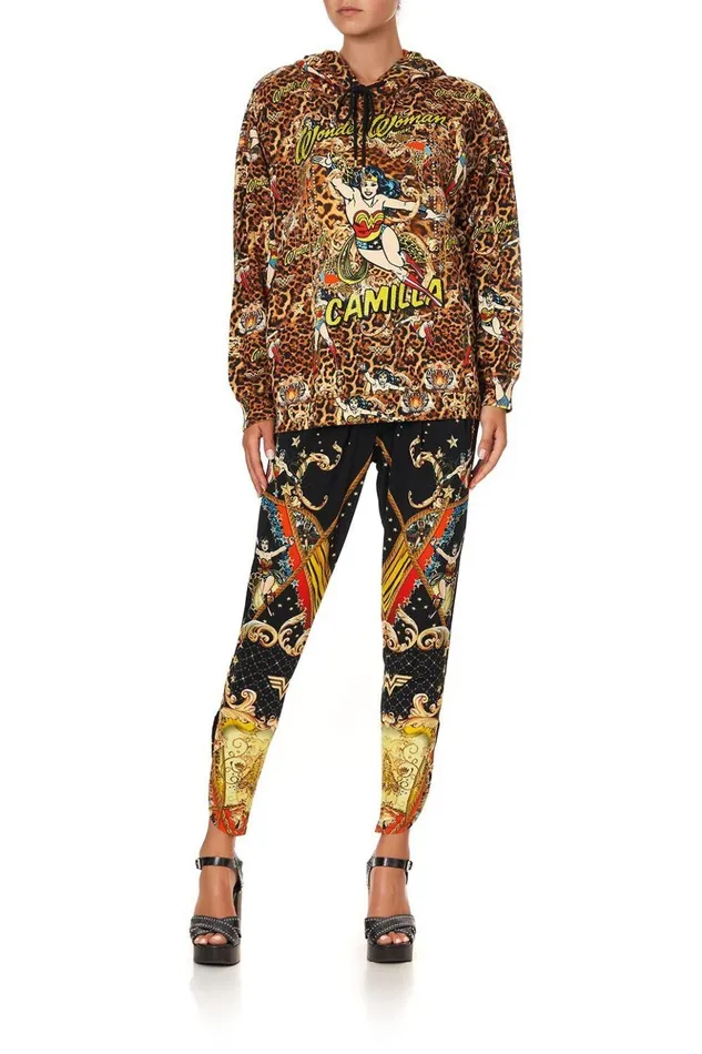 Women Knitwear Camilla Hoodie With Pockets Wonder Woman