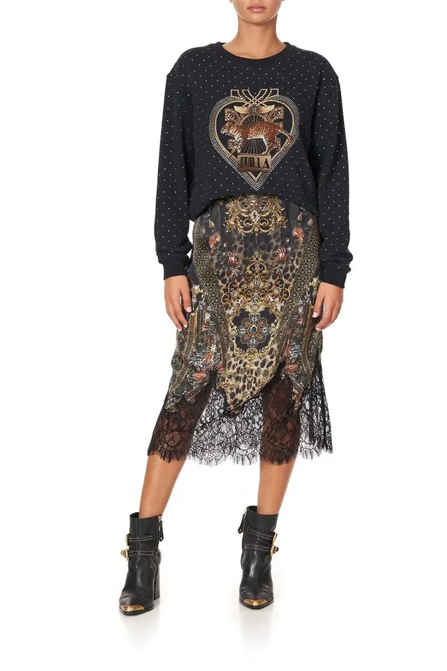 Women Knitwear Camilla Round Neck Sweater Abingdon Palace