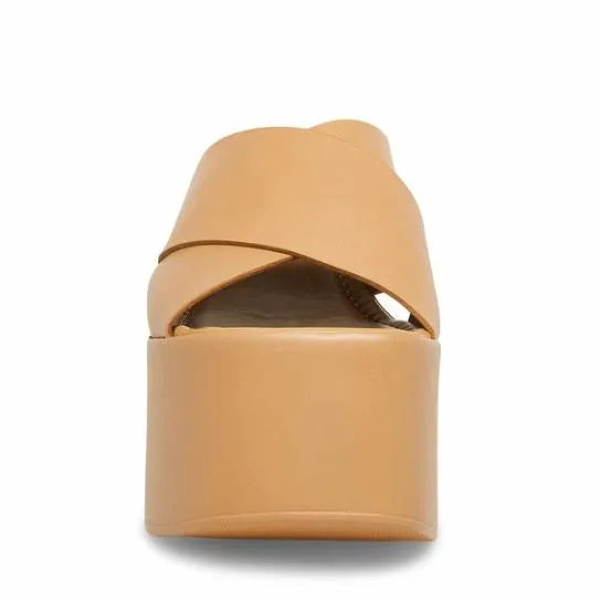 Women KODY TAN LEATHER Tan Leather Steve Madden Sandals Women KODY TAN LEATHER Tan Leather Steve Madden Sandals