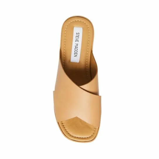 Women KODY TAN LEATHER Tan Leather Steve Madden Sandals Women KODY TAN LEATHER Tan Leather Steve Madden Sandals