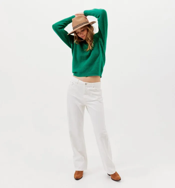 Women Lace Detail Jumper 8211 Green Promod Jumpers And Cardigans Women Lace Detail Jumper 8211 Green Promod Jumpers And Cardigans