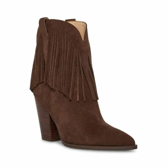 Women LAINEY BROWN SUEDE Brown Suede Steve Madden Boots and Booties Women LAINEY BROWN SUEDE Brown Suede Steve Madden Boots and Booties