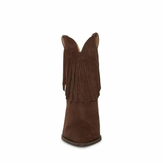 Women LAINEY BROWN SUEDE Brown Suede Steve Madden Boots and Booties Women LAINEY BROWN SUEDE Brown Suede Steve Madden Boots and Booties