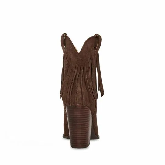 Women LAINEY BROWN SUEDE Brown Suede Steve Madden Boots and Booties Women LAINEY BROWN SUEDE Brown Suede Steve Madden Boots and Booties