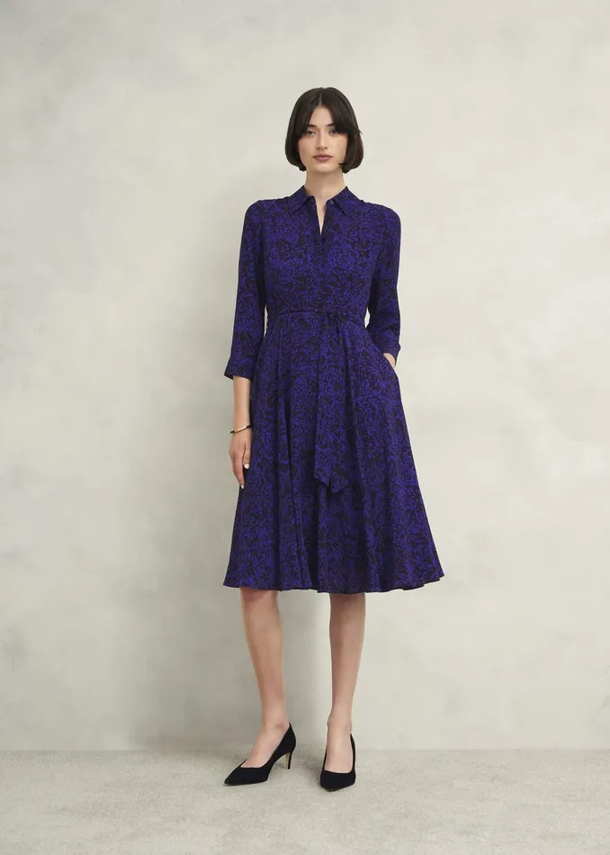 Women Lainey Dress Navy Blue Hobbs Dresses and Jumpsuits