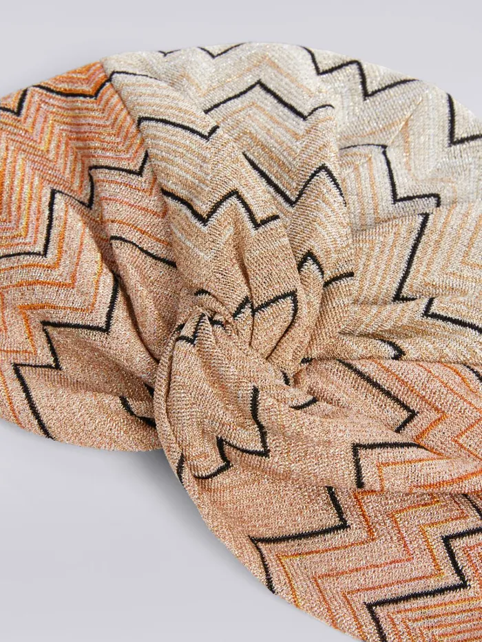 Women Lam Viscose Blend Turban Multicoloured Missoni Hair Accessories
