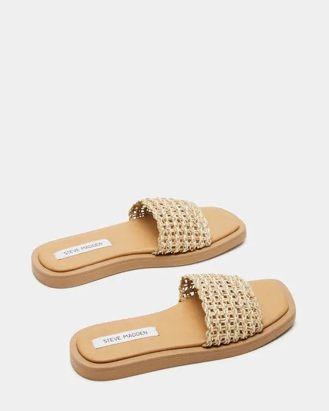 Women LAURA GOLD MULTI Gold Multi Steve Madden Sandals Women LAURA GOLD MULTI Gold Multi Steve Madden Sandals