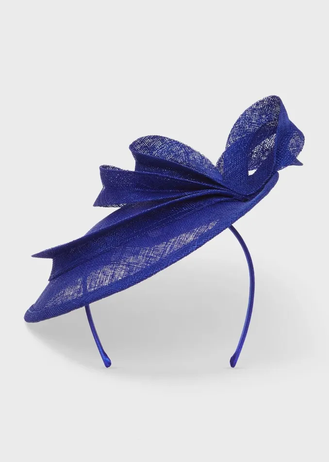Women Lavinia Fascinator Lapis Blue Hobbs Hats