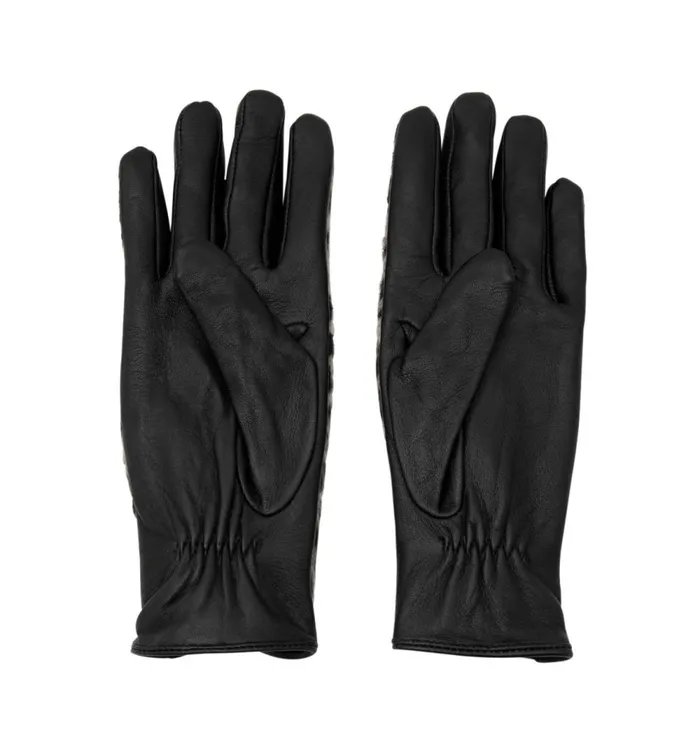 Women Leather Leopard Gloves 8211 Black Print Promod Hats And Gloves Women Leather Leopard Gloves 8211 Black Print Promod Hats And Gloves