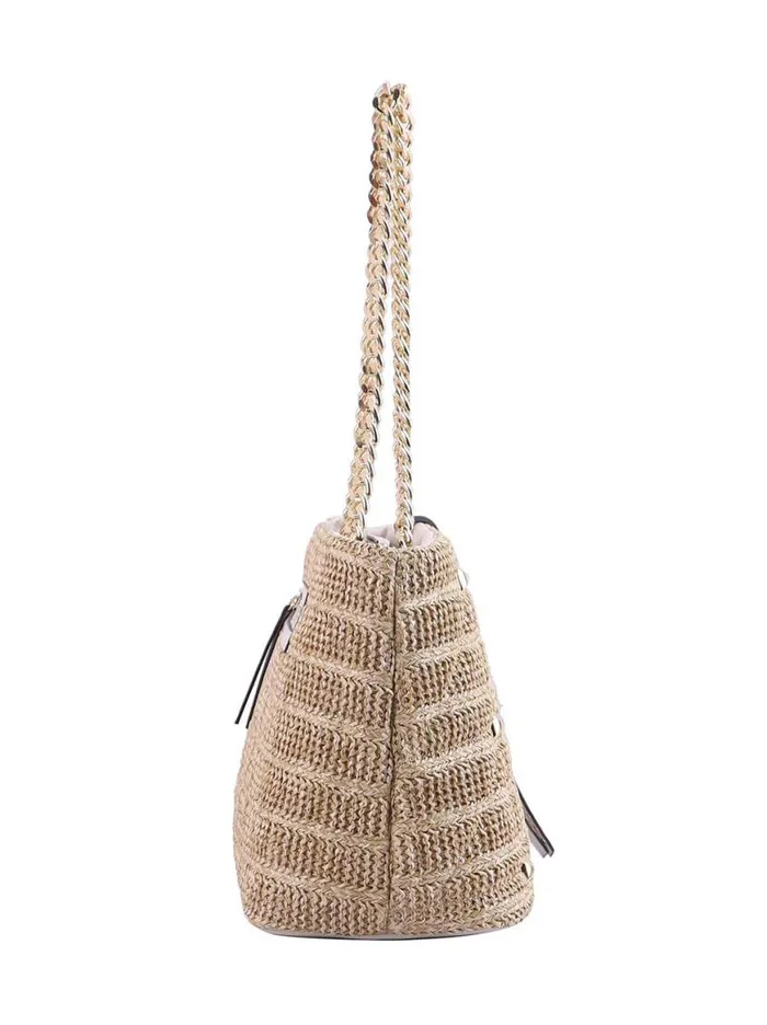 Women Lexi Tote In Straw Natural Jessica Simpson Crossbody