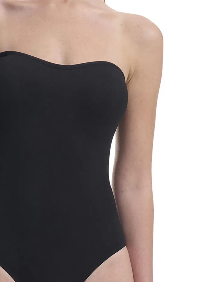 Women Lingerie Bodies Wolford Individual Seamless Bodysuit Black