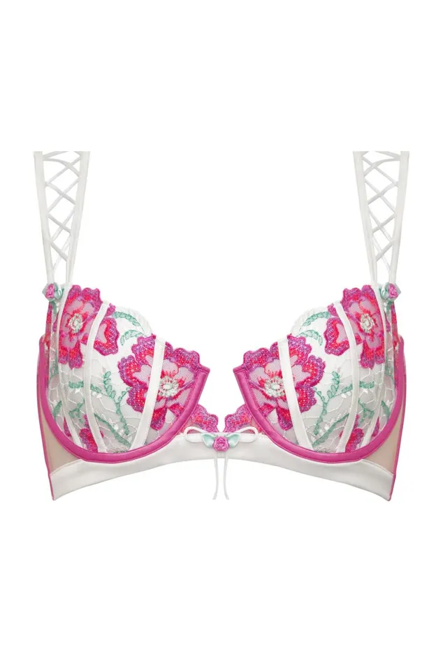 Women Lingerie For Love and Lemons Festival Floral Underwire Bra Pink Women Lingerie For Love and Lemons Festival Floral Underwire Bra Pink