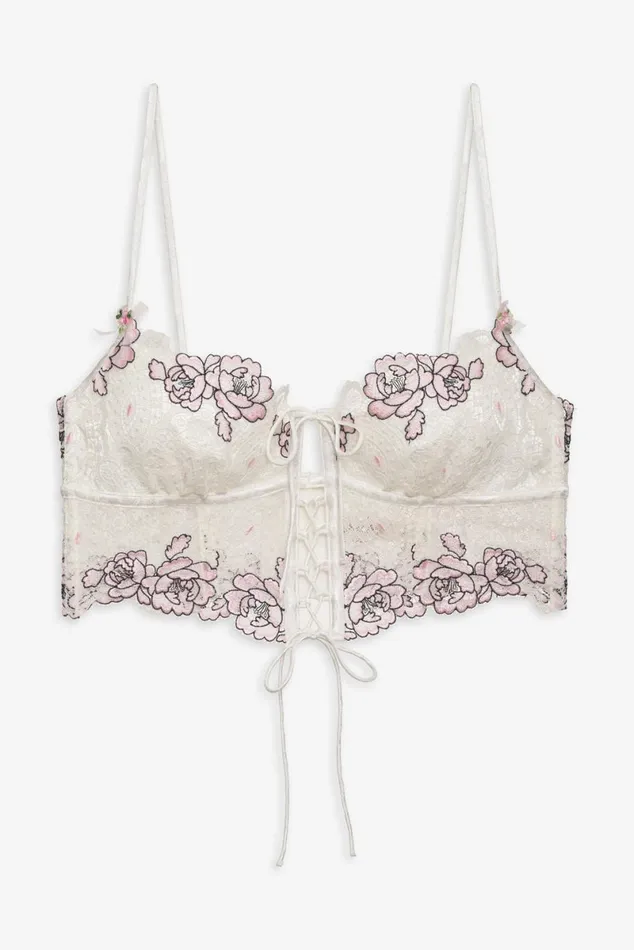 Women Lingerie For Love and Lemons Matilda Bustier White Women Lingerie For Love and Lemons Matilda Bustier White