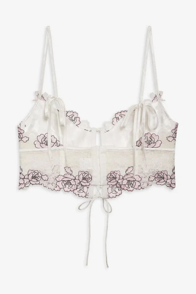 Women Lingerie For Love and Lemons Matilda Bustier White Women Lingerie For Love and Lemons Matilda Bustier White