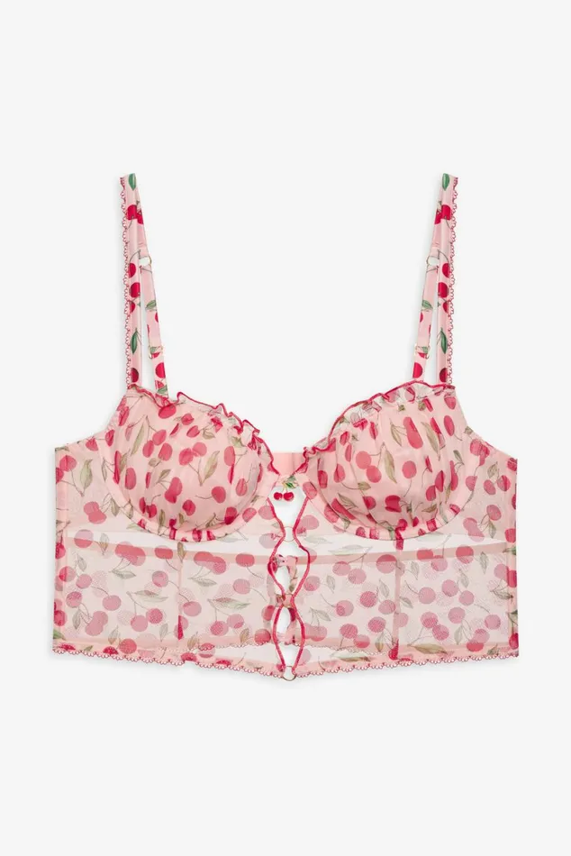 Women Lingerie For Love and Lemons Perrie Bustier Pink Women Lingerie For Love and Lemons Perrie Bustier Pink